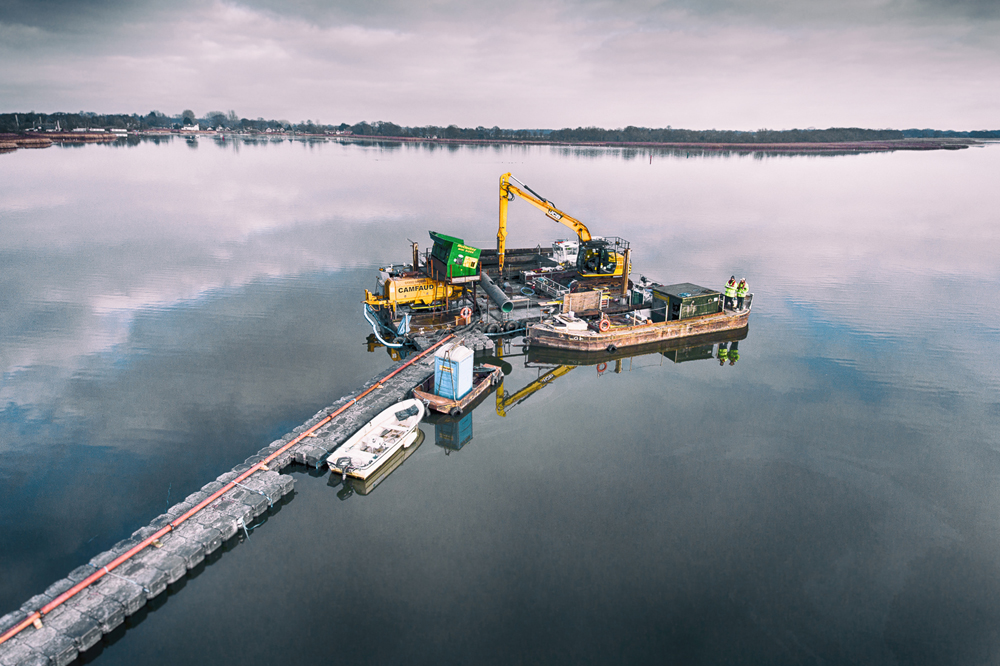 Dredging on Hickling