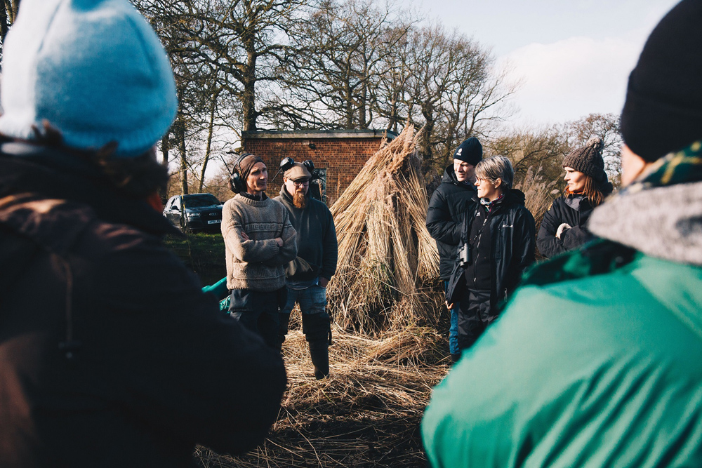 Farmers meet reedcutters at How Hill NNR