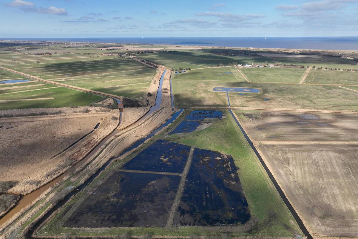 Wetland farming site at Horsey