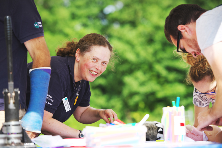 Events volunteer &copy; Julian Claxton