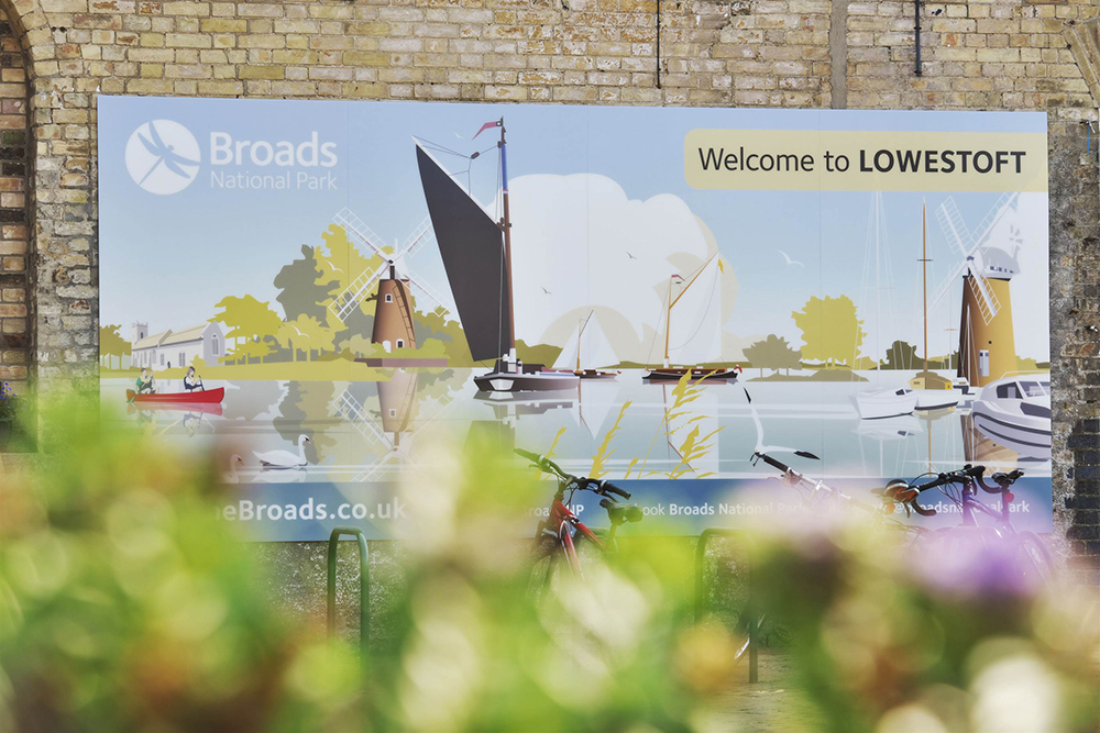 Broads National Park Mural at Lowestoft Train Station.jpg