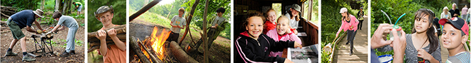 Children enjoying learning in the Broads