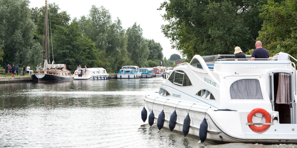 boats on the broads