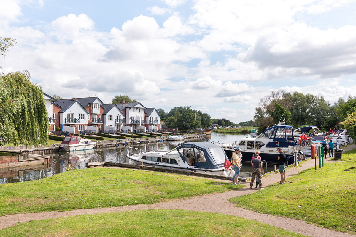 The Broads in summer by James Bass