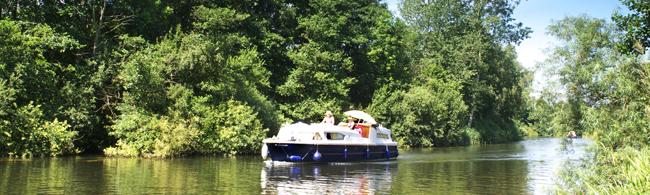 Private boat on the Broads