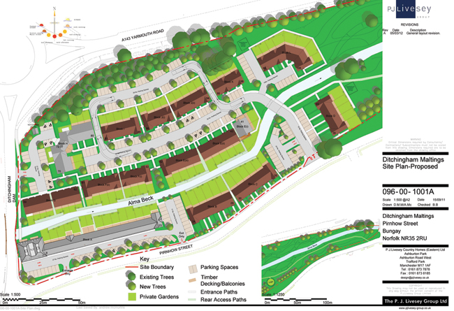 Plans for new housing